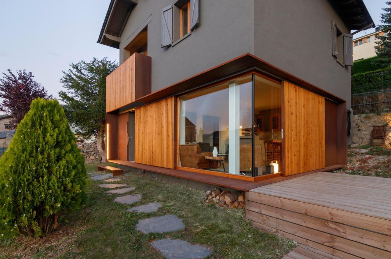 Fantastica Casa De Diseno En Alp Villa Exteriör bild